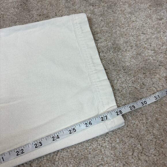 Big Bud Press Work Pants White Women's Medium Blue Label - Picture 8 of 10